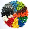200pcs/lot Tile 1x1 Round Special Brick Building Block Small Particle Bulk Bricks Parts Diy Toy
