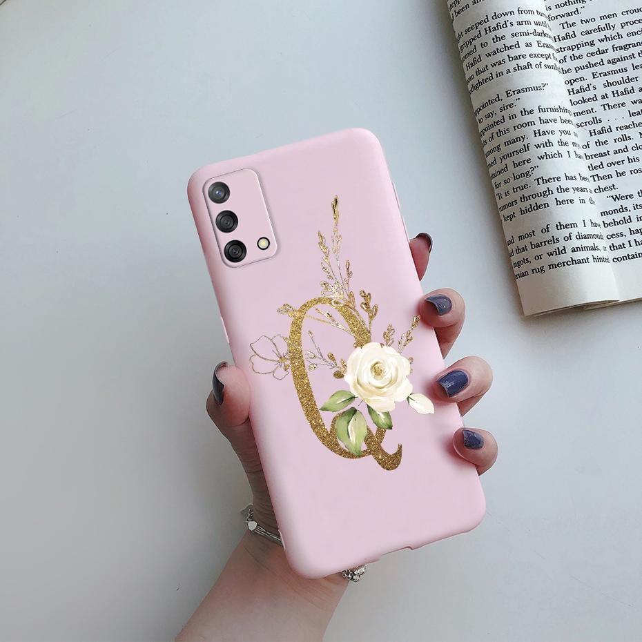 For Oppo Reno 6 Lite Case CPH2365 Cute Letters Cover Soft Silicone Case For Oppo Reno6 Lite Reno 6Lite Coque Fundas Capas Bumper