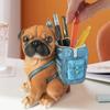 Cute Creative Pen Holder Student Desktop Decoration Ornaments Desk Storage Box Office Goodies Stationery Birthday Gift