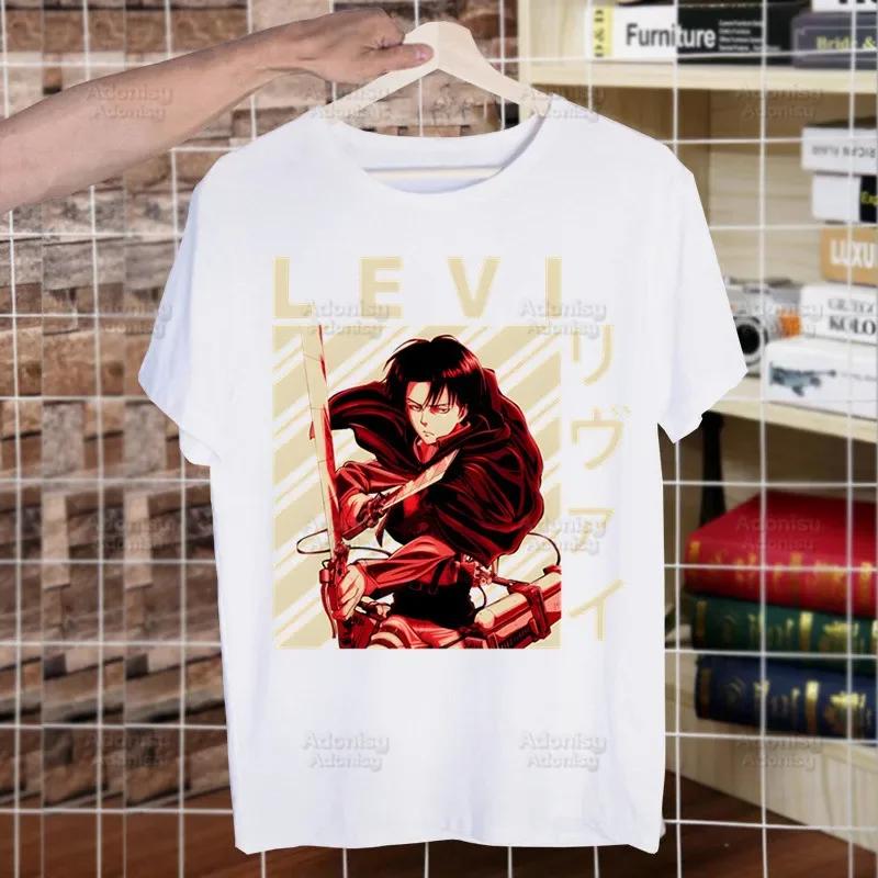 Shingeki No Kyojin Funny T Shirt Men Casual Short Sleeve Attack On Titan Tshirt Homme Manga Japanese Anime Allen T-shirt Tees