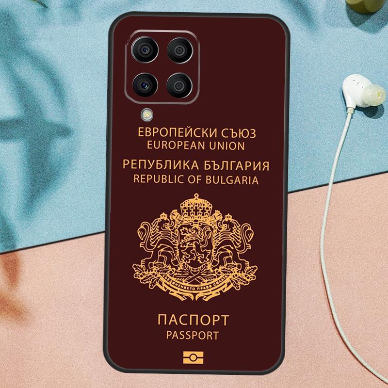Чехол с флагом Болгарии для Samsung Galaxy M54 M14 M34 M13 M53 M56 M52 M32 M16 M11 M21 M31 M35 M12 M15 M36 M55
