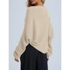 Women's Autumn and Winter Wool Sunscreen Cardigan Long-sleeved Knitted Jumper