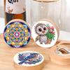 Деревянный ПЭТ Цветок Животное DIY Алмазная Живопись Магниты Открывалка для Банки Набор Алмазное Искусство Магниты на Холодильник Открывалка для Консервов для Взрослых