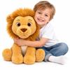 Plush Lion Mascot 35 Soft Cuddly Toy For Children Cute Lion Plush Toy Gift