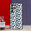 Чехол-фунда с узором из безумных глаз для Samsung Galaxy S25 Ultra S9 S10 S20 S22 Plus S21 FE S23 S24 Ultra