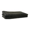 Bottega Veneta Уличный стиль Однотонная Плетеная Мини-сумка-почтальон на молнии Мужские сумки Черный 609692VCPQ18984