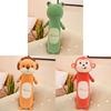 Animal Cylinder Plush Toys Lion Frog Monkey Rabbit Stuffed Dolls Decor Home