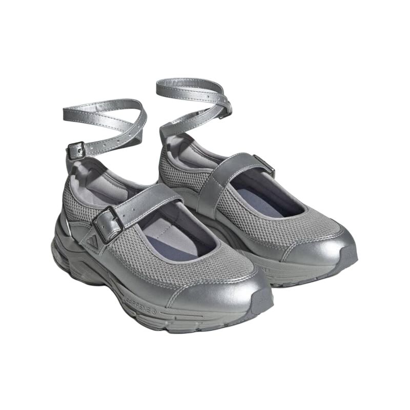 Adidas Formotion Мэри Джейн Минималистичные Удобные Низкие Повседневные Кроссовки для Бега Женские Кроссовки Серые JS4055