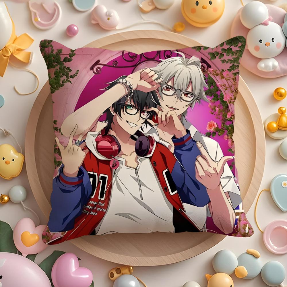 Чехол для подушки с принтом H-Hypnosis Mic, для дома и автомобиля, многоцелевой, двусторонний, мягкий и прочный, для повседневного использования