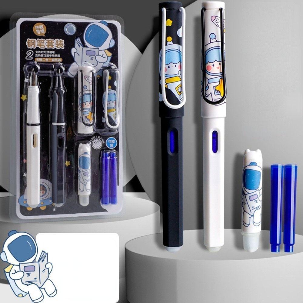Стационарный термостираемый набор перьевых ручек Magic Pen с ластиком Письменные принадлежности Каллиграфическая ручка