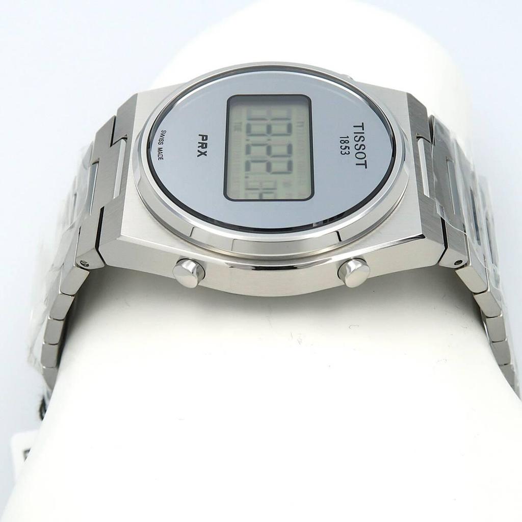 Б/у TISSOT PRX Цифровые Полностью Серебристого Цвета T137.463.11.030.00 Сапфировое Стекло Швейцарского Производства