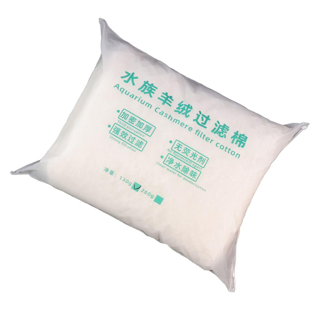 Фильтр для аквариума Кашемировый хлопок Система фильтрации Easy Tear Фильтр Хлопок Система очистки воды в аквариуме Эффективная