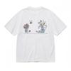 Men's Comfortable Breathable Classic T-Shirt Cute Floral And Bee Graphic Tee USA