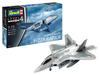 German Revell 1/72 Scale US Air Force F-22A Raptor Plastic Model Kit 03858