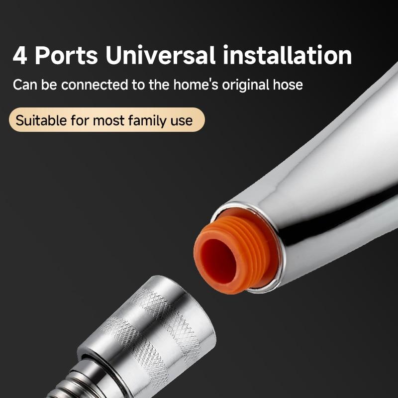 300 отверстий напорная душевая лейка ручная квадратная душевая лейка водосберегающая дождевая насадка-распылитель аксессуары для ванной комнаты