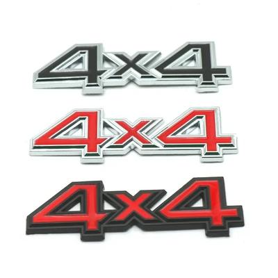 3D металлический черный серебристый красный логотип 4X4 эмблема автомобиля крыло значок багажник наклейка для Jeep 4X4 наклейка авто аксессуары