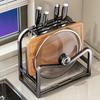 Multi-functional Kitchen Knife & Pot Lid Organizer