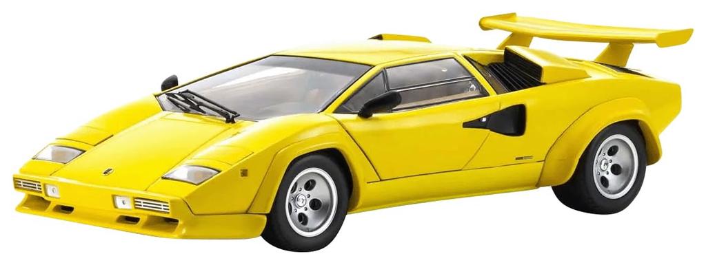 Kyosho Original Lamborghini Countach LP5000 Quattrovalvole Желтый Готовый продукт 1/18