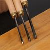 1pc 1mm-8mm V Type Exposedness Triangle Chisel Woodworking Chisels Hand Wood Carving Knives
