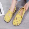 Холщовые туфли Женские Летние Осенние Новые Сетчатые туфли Женские Тапки для пола Дышащие Туфли-бобы Одинарные туфли