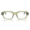 Full Rim Square Transparent Green Brenan 94721 C2 Fashion Unisex Eyeglasses
