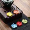 Ceramic Cherry Blossom Incense Holder Wax Melt Burner Sahumerios Holder Aromatherapy Office Teahouse Living Room Ornament XX007 7