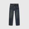 Skin friendly and Comfortable Tiger Head Badge Spring Classic Handsome and Versatile Men's Straight leg Washed Jeans