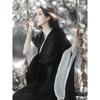 Chinese Traditional Hanfu Daily Solid Color Hanfu Wei And Jin Dynasty Style Suit