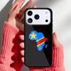 Congo Democratic Republic Flag Phone Case for iPhone 17 16 15 14 13 Pro Max Back Cover for 12 11 Pro Coque