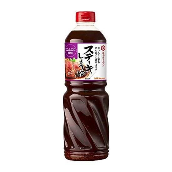 Kikkoman Foods Steak Soy Sauce Garlic Flavor 1205g
