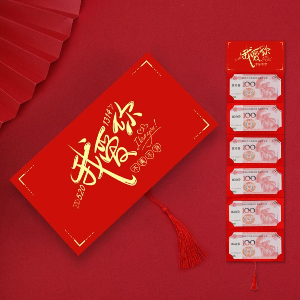 New Year Packet Red Envelope Luck Money Bag Money Bags Traditional HongBao Wedding Birthday