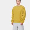 Carhartt WIP Американский Свитшот Свободный Крой Круглый Вырез Вышитый Логотип Длинный Рукав Мужская Толстовка I025475-29S-XX