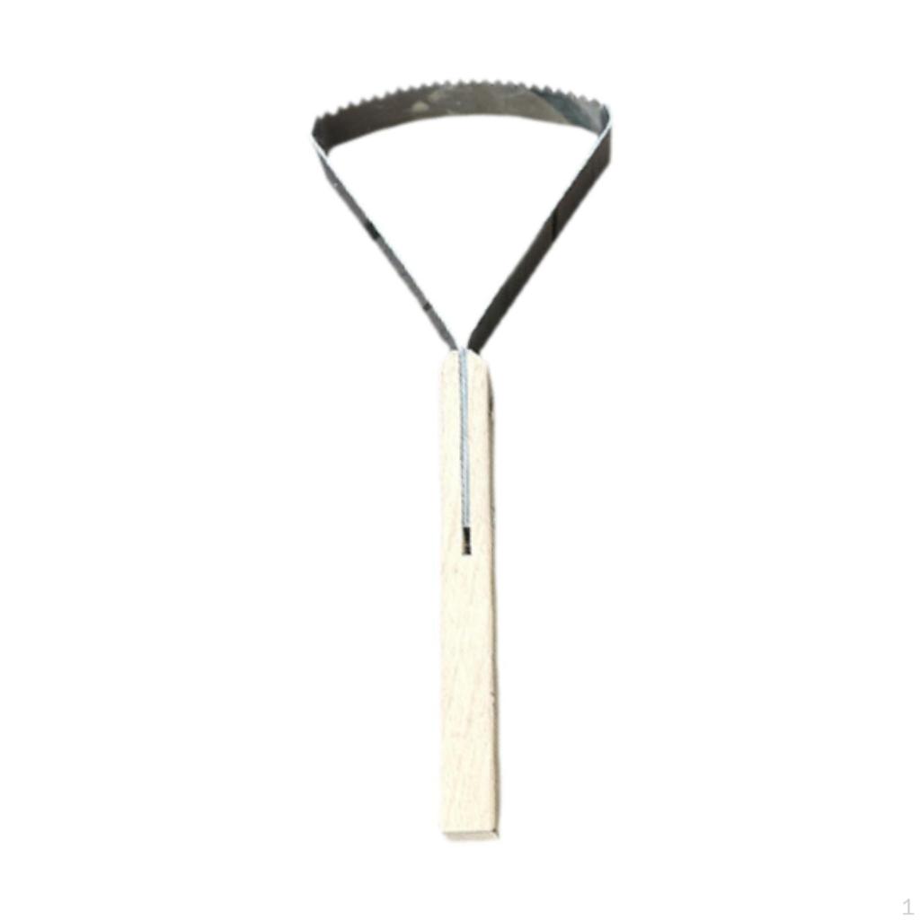 Ручной инструмент для скребка травы, прополки, удобная деревянная ручка, многофункциональный для сада