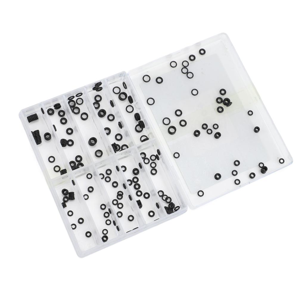 300pcs 10 Sizes Watch Crown O Ring Watch Crown Water Resistant Seals High Accuracy Watch Crown O Ring for Watch Repair