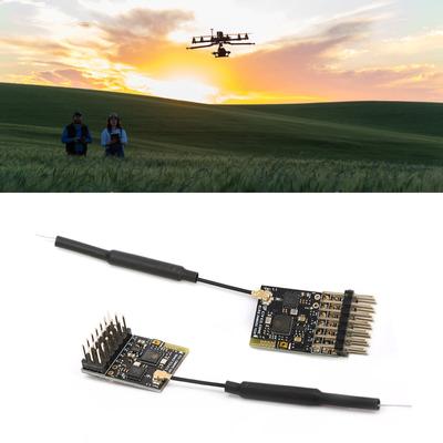 ELRS 2.4G 7-канальный приемник 7-канальный с переключаемым протоколом PWM/CRSF для энтузиастов модельной фотографии и гонок