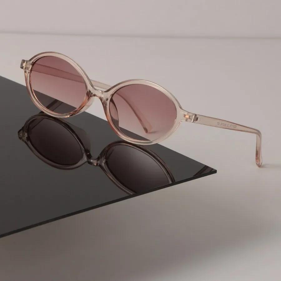 Fashion Round Sunglasses Women Men Retro Brand Designer Mirror Oval Sun Glasses Female Male Small Frame