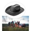 Cowgirl Hat Flickering Cowboy Hat Glitters and Sunglasses for Music Festivals Sparkly Cowboy Hat Versatile Knight Hat