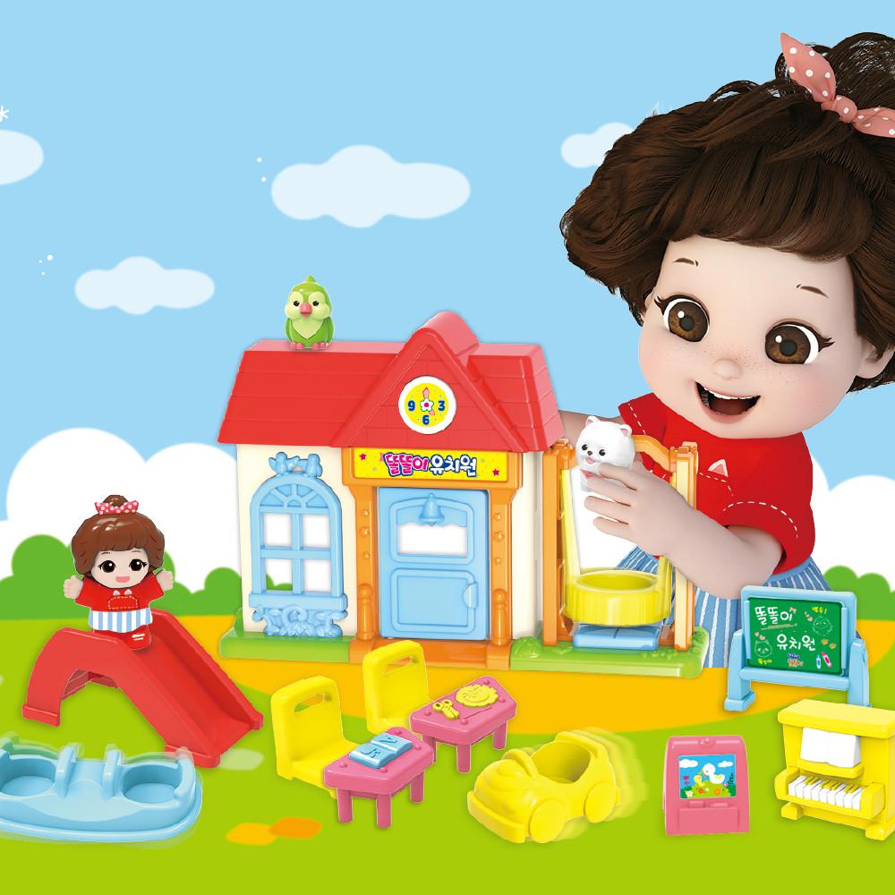[Mimi World Official] Детский сад Ddoldoli, популярные корейские игрушки-персонажи