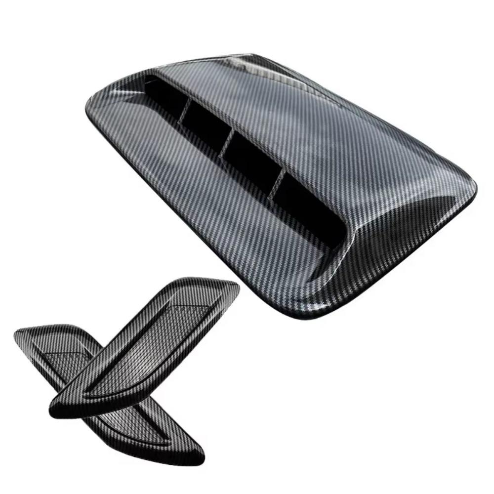 Carbon Fiber Car Air Flow Intake Hood Automobile Air Intake Hood  Auto Exterior Accessories