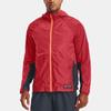 Under Armour Rush Woven Full-Zip Hooded Jacket Мужские куртки красные 1377181-638