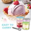 Ice Cream Maker 1-4pcs Ice Cream Pints Cup Ice Cream Containers With Lids For Ninja Creami Pints For Nc301 Nc300 Nc299amz Bar