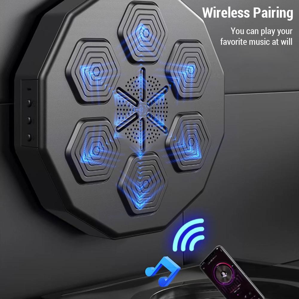 Electronic Music Boxing Machine Smart Boxing Training Equipment Wall Mounted Punching Pad