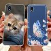 Для Samsung Galaxy A01 Core Чехол SM-A013F Стильный Расписной Чехол Мягкий Тонкий Чехол для Телефона Для Samsung A01 M 01 Galaxy M01 Core Чехлы