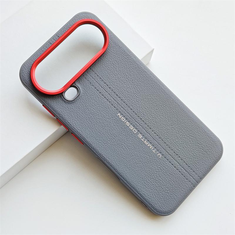 Чехол из кожи в стиле легкой роскоши для Honor Magic 8 Pro, Air Case, силиконовая жесткая задняя крышка, стильный корпус, ударопрочный бампер