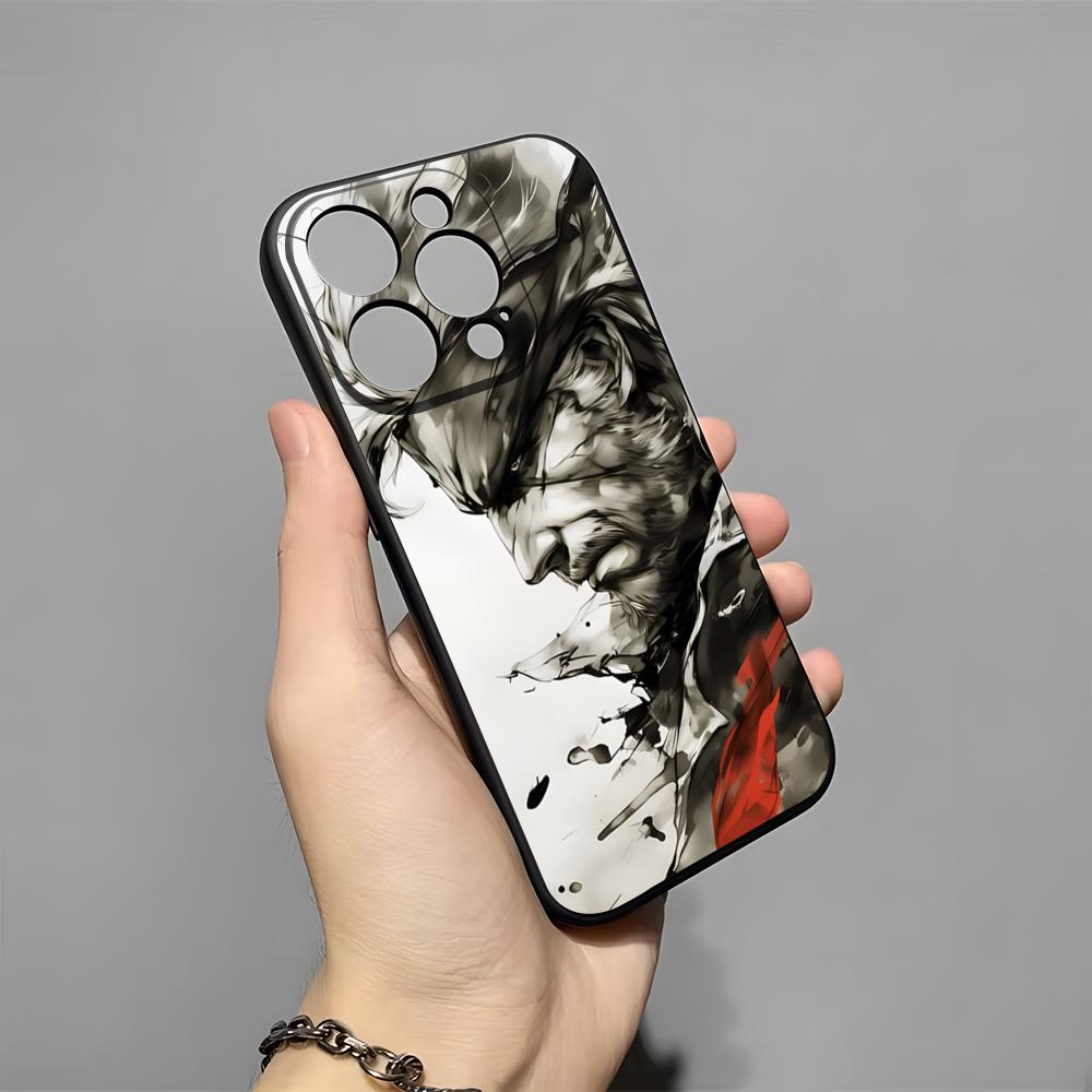 M-Metal G-Gear Solid Phone Case For IPhone 17 Pro Max 16 15 14 Pro Max 13 11 X Xs Xr 8 7Plus Silicone Cover