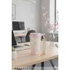 GERM Cherry Blossom Design Insulated Mug Bottle - Stainless Steel Insulation Cooling Effect Leak Prevention Ideal Commuting Exercise Travel Double