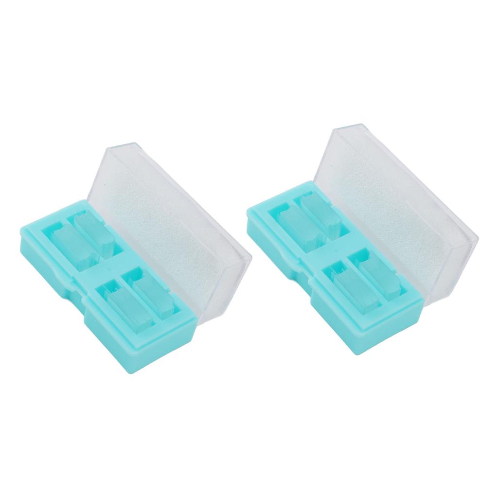 400 шт. покровные стекла для микроскопа с закругленными углами, квадратные пустые покровные стекла для микроскопа для Microsco