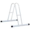 Self-standing Floor Bike Stand for 1 Bike Galvanized Steel