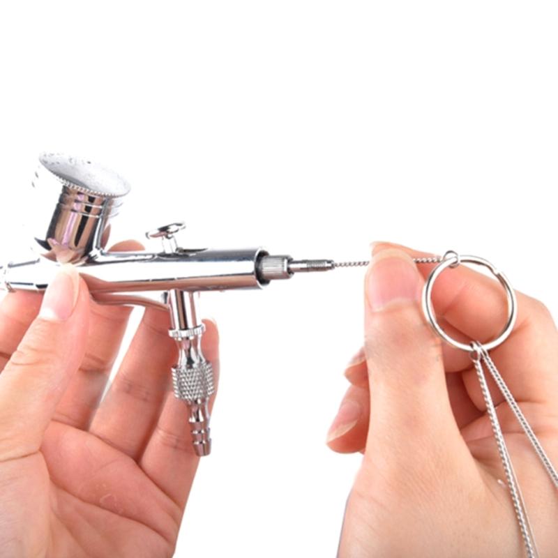 Набор инструментов для очистки карбюраторных жиклеров с иглами и щетками для очистки карбюраторных проводов