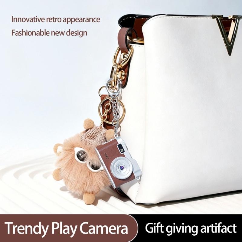 Retro Design Mini Digital Camera 1080P Video Recording Supports 16GB 32GB Card